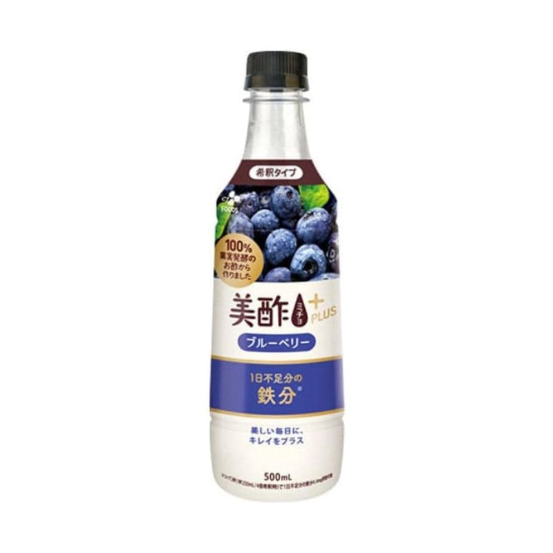 [送料無料][24本]CJ FOODS JAPAN 美酢プラス ブルーベリー　500ml　賞味期限2026.10.22