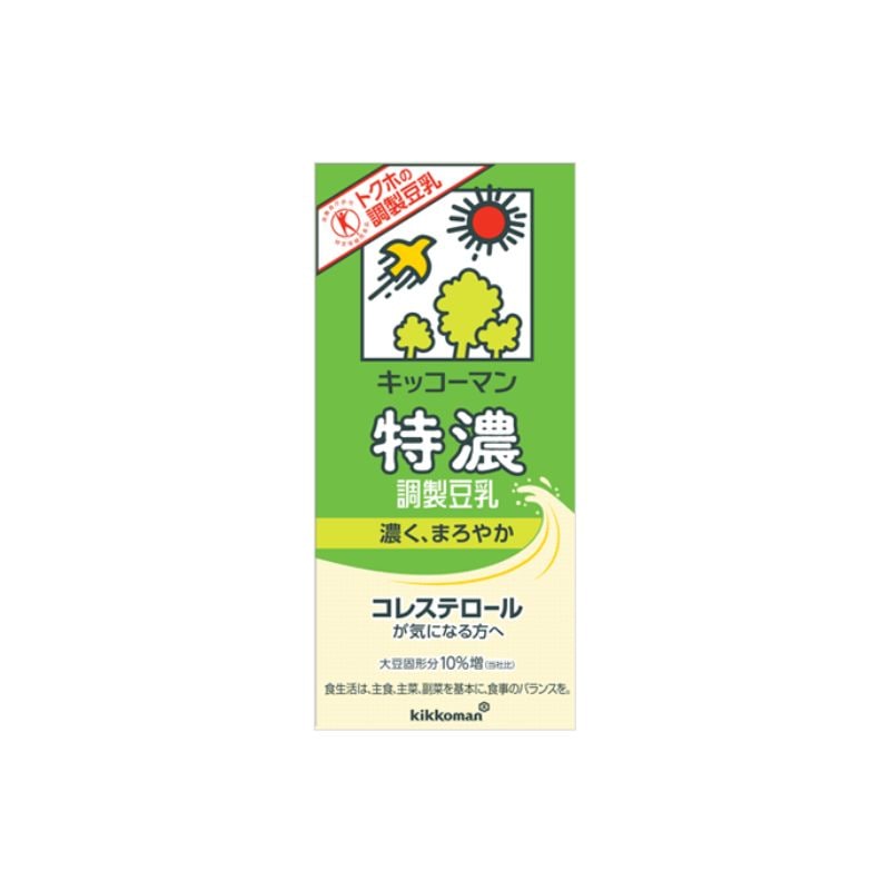 [6個]【JB直送品】キッコーマン 特濃 調製豆乳　1L　賞味期限2026.12.26