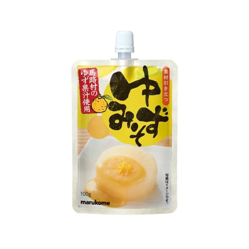 [2個]マルコメ 馬路村のゆずみそ　100g　賞味期限2026.07.20【賞味期限間近】