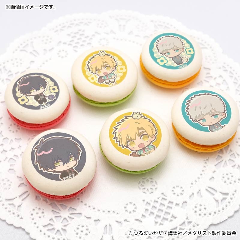 イースタープリマカロン6個セット2026（明浦路 司＆夜鷹 純＆?鳥慎一郎）【特典缶バッジ付き】[メダリスト]