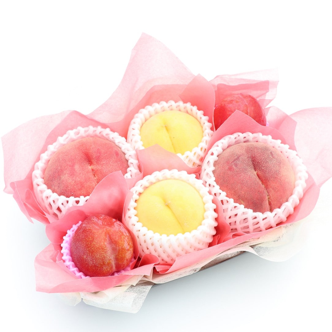 【送料込】プラム＆桃食べ比べセット　[プラム 黄金桃 桃]（クール便）
