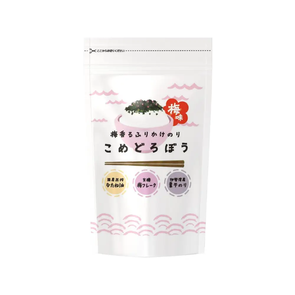 みえぎょれん こめどろぼう 梅香るふりかけのり 25g