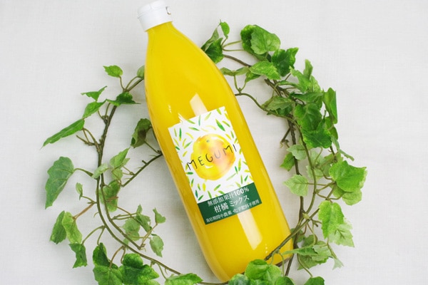 【有機栽培】柑橘ミックスジュース1000ml 甘平・タロッコ・媛小春・はるみをブレンドした贅沢な味わい【v1000】