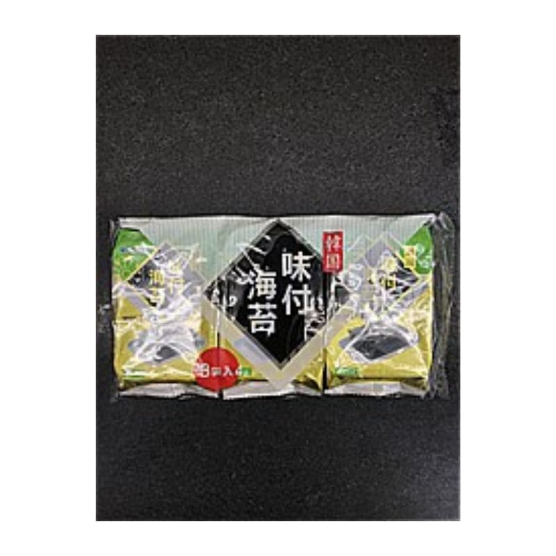 [2個]金原海苔店 韓国味付海苔　8切6枚×3袋入り　賞味期限2026.05.04【賞味期限間近】