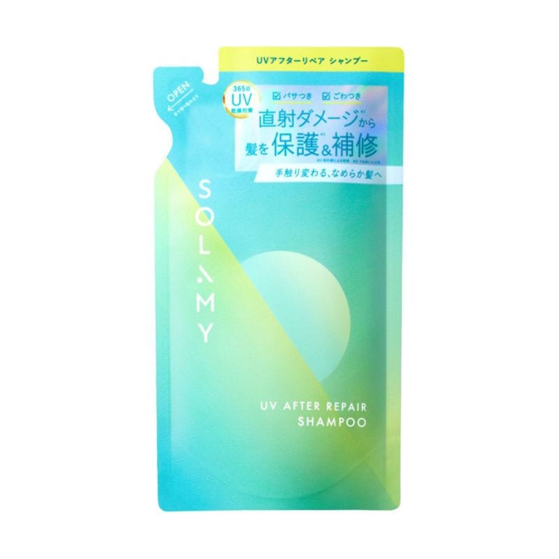[2個]I-ne SOLAMY(ソラミー) UVアフターリペアシャンプー 詰替　420ml