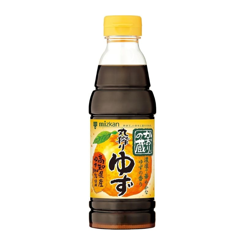 [3本]ミツカン かおりの蔵 丸搾りゆず　360ml　賞味期限2026.09.30