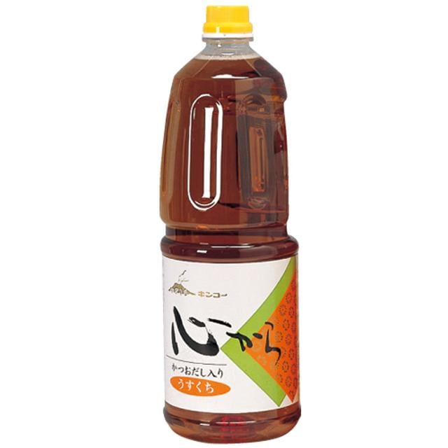 キンコー醤油　心から淡口しょうゆ　1.8Ｌ　おはらみそ本舗　うすくち醤油　鹿児島