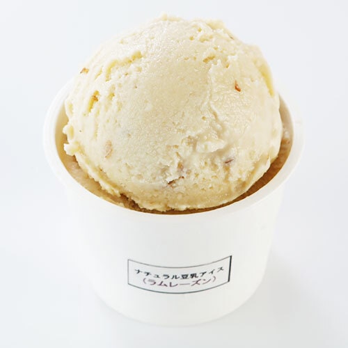 【9月～2月限定商品】ナチュラル豆乳アイス ラムレーズン 120ml