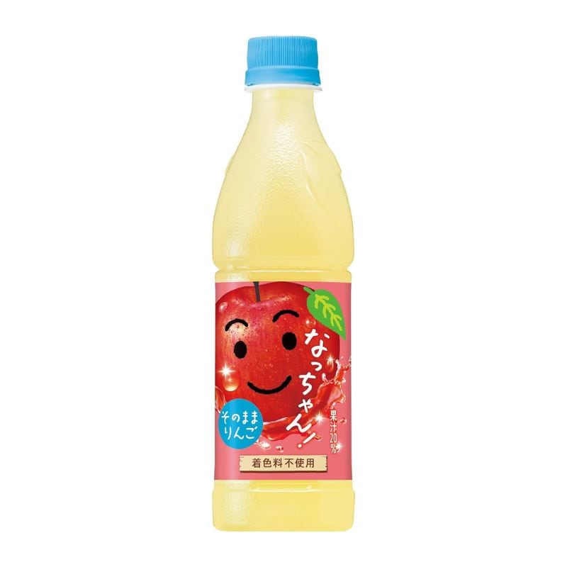 [送料無料][24本]サントリー なっちゃん りんご　425ml　賞味期限2026.07.31