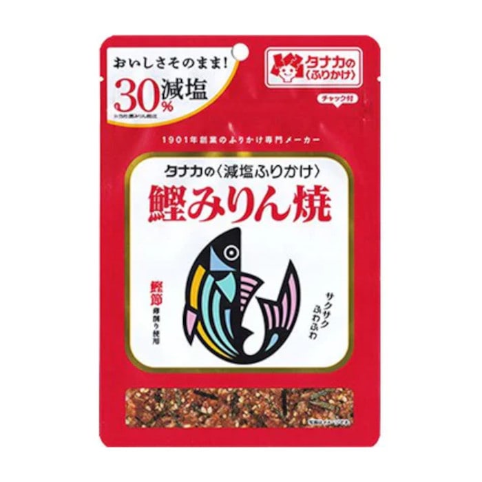 30%減塩 ふりかけ 鰹みりん焼 田中食品 30g
