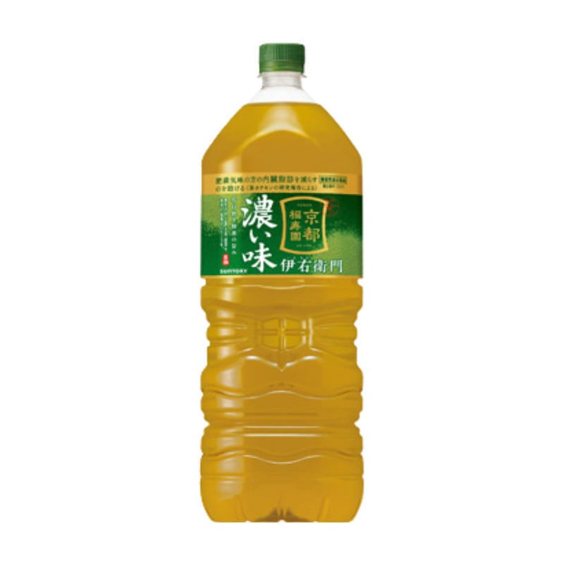 [1本]サントリー 伊右衛門 濃い味 緑茶 機能性表示食品　2L　賞味期限2026.08.31