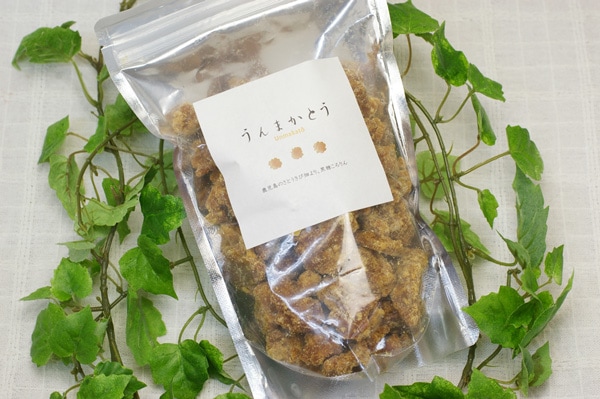 【無農薬・無化学肥料】黒砂糖350g【v400】