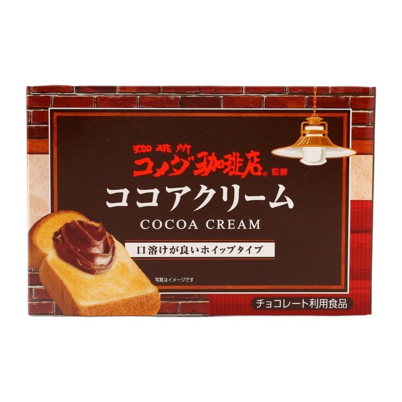 [5個]【JB直送品】丸和油脂 コメダ珈琲 ココアクリーム　180g　賞味期限2027.01.28
