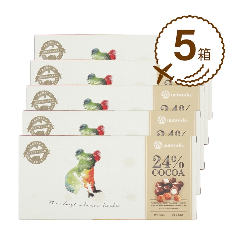 【オーストラリアのお土産】 マカダミアミルク コアラ小5箱