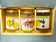 湘南レモンマーマレード・柚子・蜂蜜＆さつま芋＆りんご3個