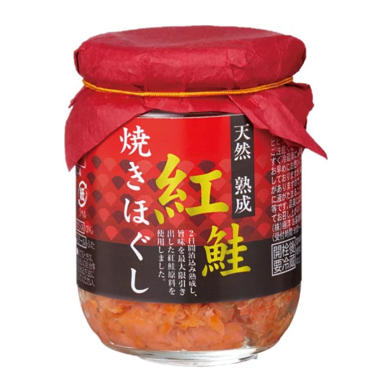 [4個]【JB直送品】極洋 紅鮭焼きほぐし 　80g　賞味期限2027.11.14