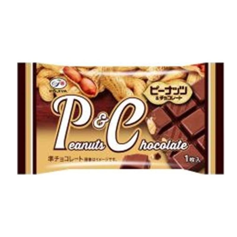 [8個]【訳あり】不二家 ピーナッツ＆チョコレート　1枚　賞味期限2026.05.31【賞味期限間近】
