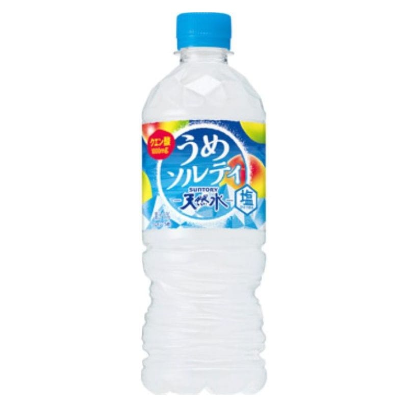 [24本]サントリー 天然水うめソルティペットボトル　540ml　賞味期限2026.05.31【賞味期限間近】