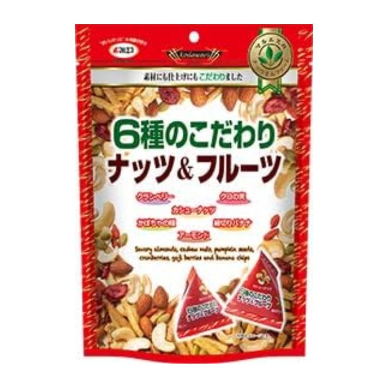 [5個]マルエス 6種のこだわりナッツ＆フルーツ　93g　賞味期限2026.07.29