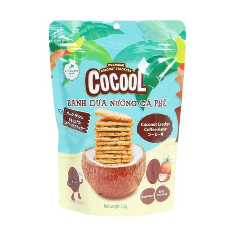 [2個]【JB直送品】イマイ COCOOL 焼きココナッツクラッカー コーヒー味　50g　賞味期限2027.02.25