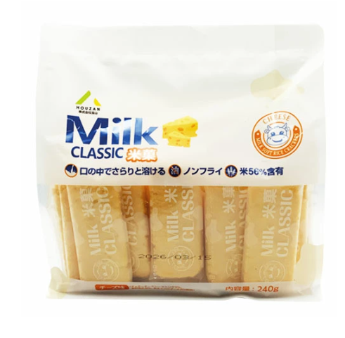【MOUZAN】クラシックミルク米菓子（チーズ味/240g）-賞味期限2026年06月14日