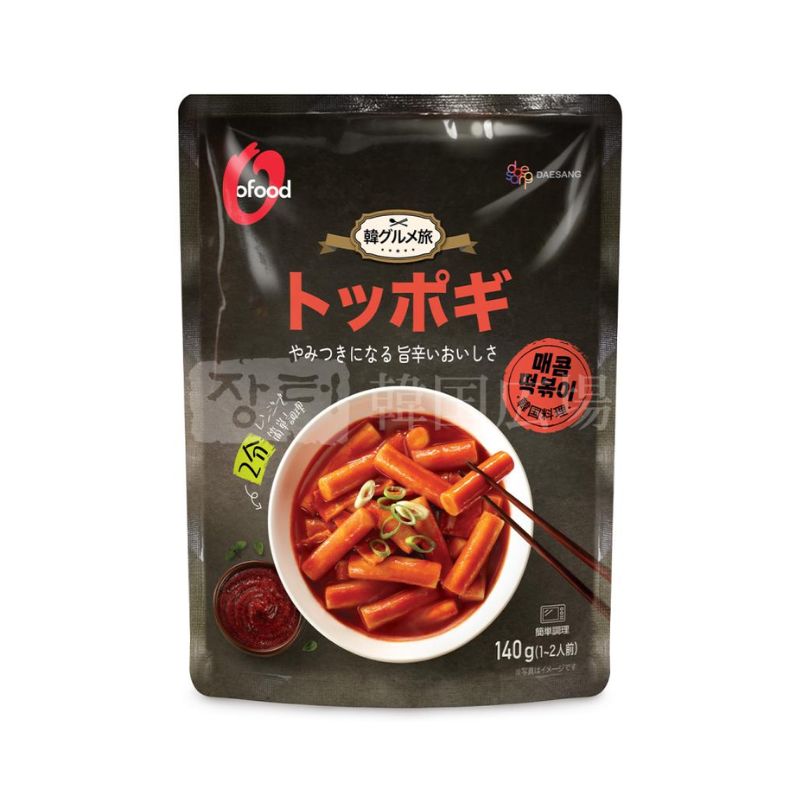 [5個]O\'Food 韓グルメ旅 トッポギ　140g　賞味期限2026.05.04