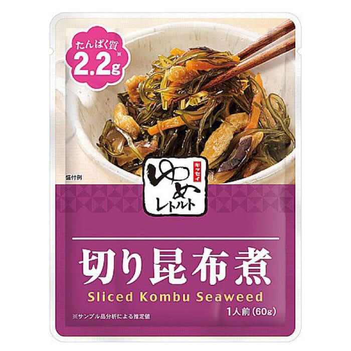 キッセイゆめシリーズ 減塩 切り昆布煮 60g×２袋セット