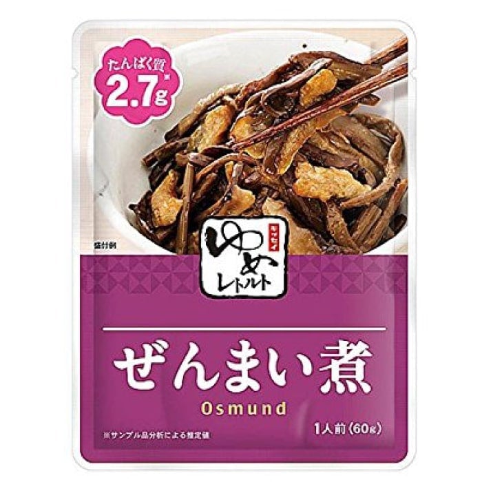 キッセイゆめシリーズ 減塩 ぜんまい煮 60g×２袋セット