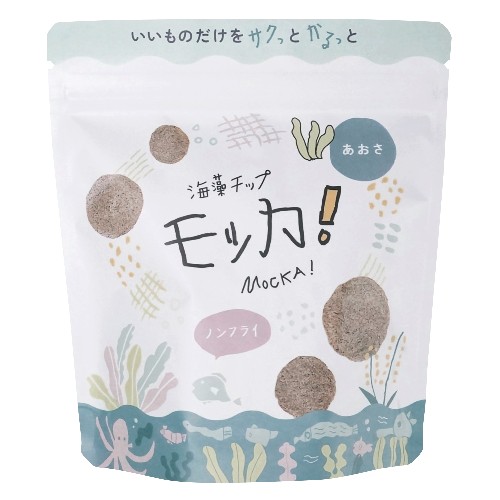 【お買上特典】海藻チップ モッカ！あおさ 35g（40～50枚） 【SEASON】