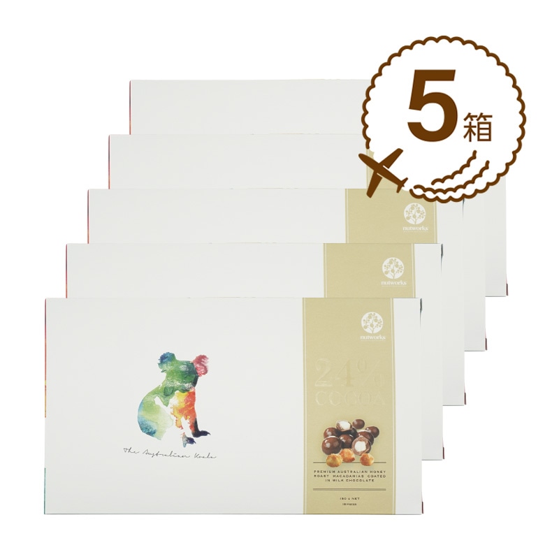 【オーストラリアのお土産】マカダミアミルク コアラ大5箱